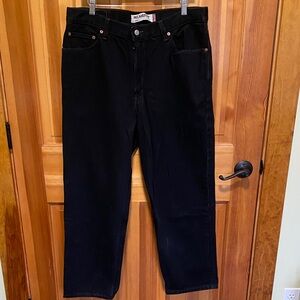 Levi's Black Relaxed Fit Denim